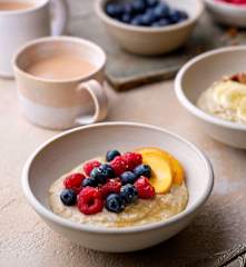 Porridge with Fresh Fruit