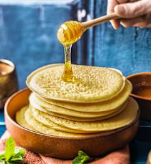 Crêpes mille trous - Baghrir