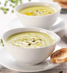 Zupa krem z groszku