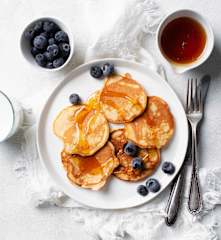 American-style pancakes