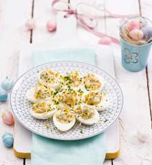 Jajka faszerowane awokado