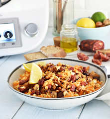 Salade de carottes, crumble aux noisettes