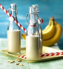 Smoothie med banan og nødderr (2200 kcal)