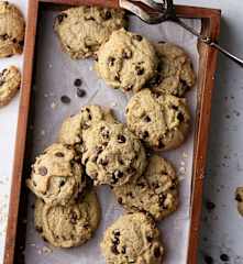 Cookies con pepitas de chocolate (sin lactosa, sin huevo)