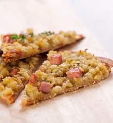 Flammkuchen con patate
