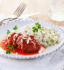 Huauzontles en caldillo de jitomate