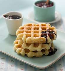 Gofres clásicos de feria