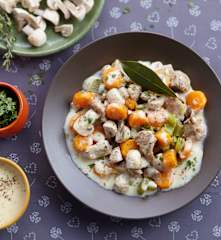 Blanquette de veau cuisson lente