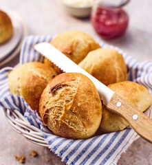 Einfachste Brötchen