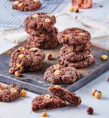 Galleta de avena y chocolate sin gluten, sin azúcar