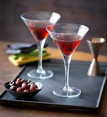 Warm Caramel Spice Martini