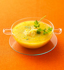 Bouillon de légumes parfumé