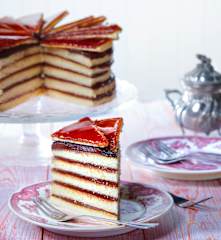 匈牙利杜波斯夾層蛋糕