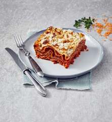Vegetarische Linsen-Lasagne