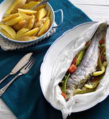 Kräutersaibling im Gemüsepackerl