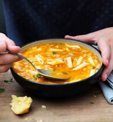 Soupe de pâtes
