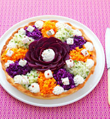 Tarte aux crudités