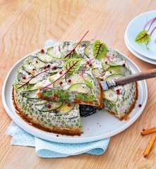 Clafoutis aux légumes et au lait d'épeautre