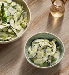 Ensalada turca de pepino, hinojo y yogur - Turquía