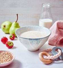 Grundrezept Vollmilch-Getreide-Brei (für den 6. bzw. 7./8. Monat)