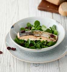Saumon à la canneberge