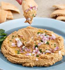 Χούμους με φακές