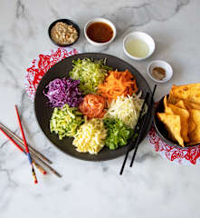 Yu Sheng Prosperity salad (Thermomix® Cutter)
