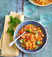 Harira (soupe à l'agneau et aux pois chiches)