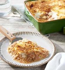 Lasaña de calabacín en cocción lenta