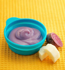 紫薯山药粥(10~12个月辅食)