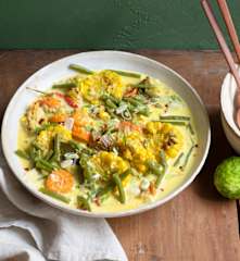 Sayur Iodeh (soupe de légumes au lait de coco)