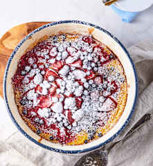Clafoutis de frutos rojos