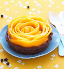Tartelette à la mangue