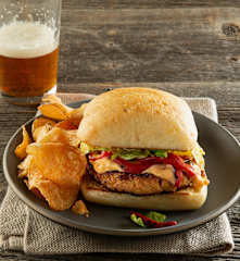 Blackened Fish Burger