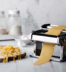 Pasta fresca con farina di ceci (senza glutine, senza zucchero)