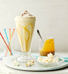 Koktajl mleczny banoffee pie