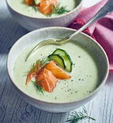 Gurkencremesuppe