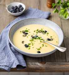 Karfiolsuppe mit Polenta