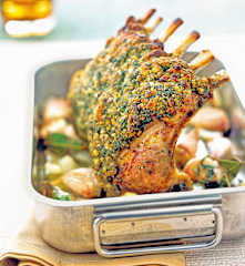 Carré d'agneau en croûte