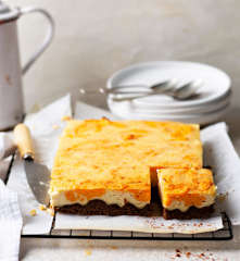 Ciasto serowe z batatami
