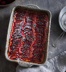Clafoutis de ciruelas