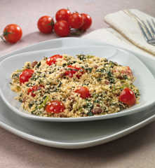 Cous cous spinaci e uvetta