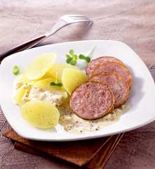 Février - Saucisses à la vapeur de Noilly Prat