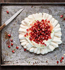 Pavlova à la grenade