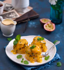 Angielski pudding z Varomy z sosem waniliowym