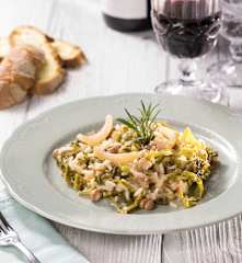 Paniscia del rubino (risotto alla novarese)