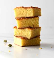 Blondie con cardamomo