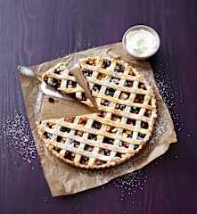 Pflaumen-Birnen-Tarte