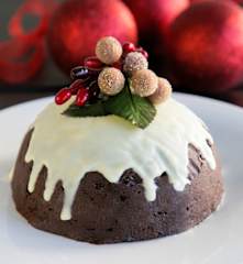 Πουτίγκα με 3 είδη σοκολάτας