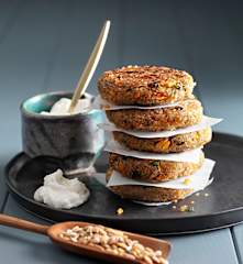 Talggenlaibchen mit Knoblauchmayonnaise